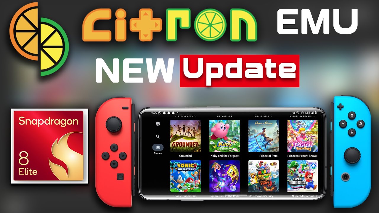 Обновление эмулятора Citron: оптимизация для Snapdragon 8 Elite и новые функции! Играйте в игры S...