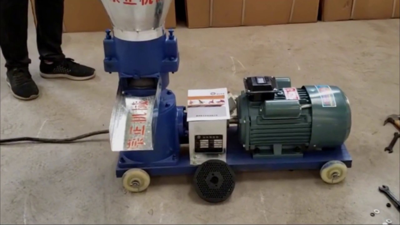 How to install and debug feed pellet machine, first time use pellet mill