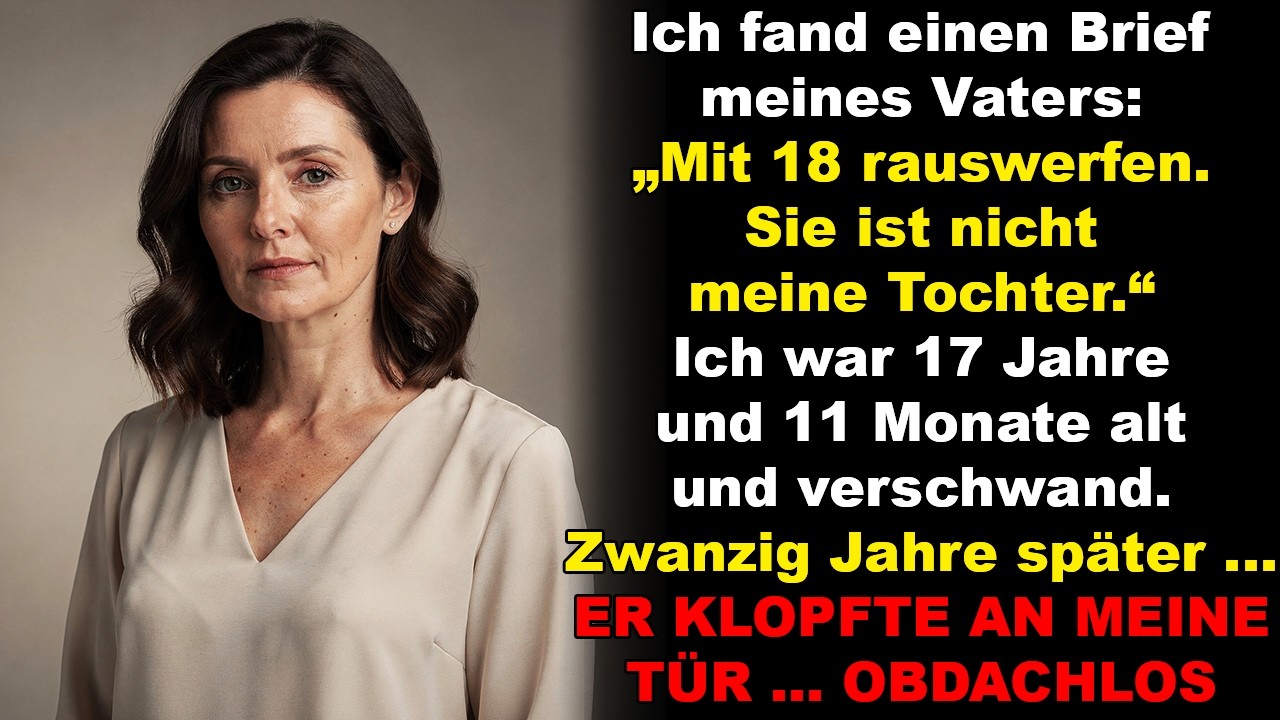 Meine Familie las beim Abendessen meine Geburtsurkunde laut vor: „Du bist adoptiert“, sagten sie