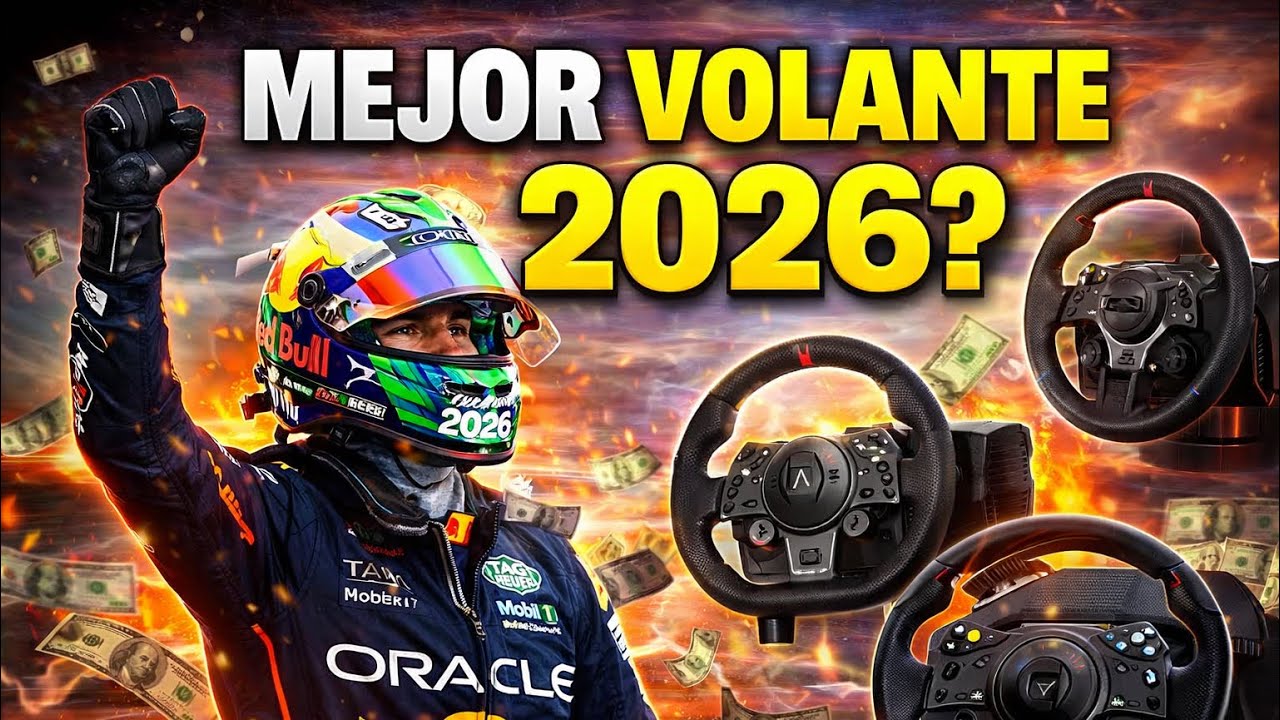 Mejor Volante SimRacing 2026: No compres sin ver esta comparativa