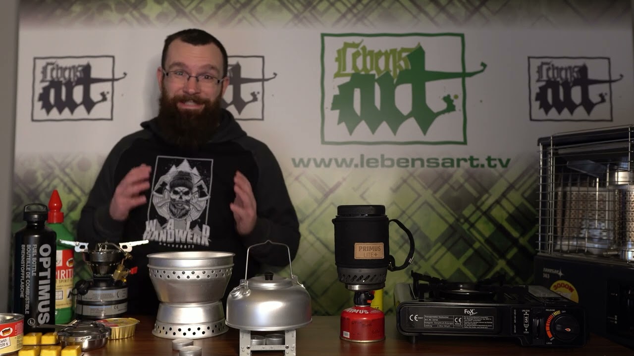 Krisenvorsorge zu Hause Teil 6 - Kochen beim Stromausfall oder Blackout in der Wohnung