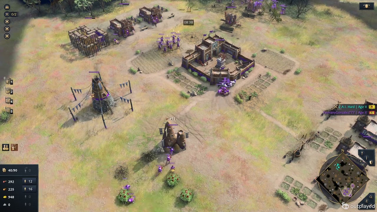 Malians - Poison Archer rush  --- Age of empires 4