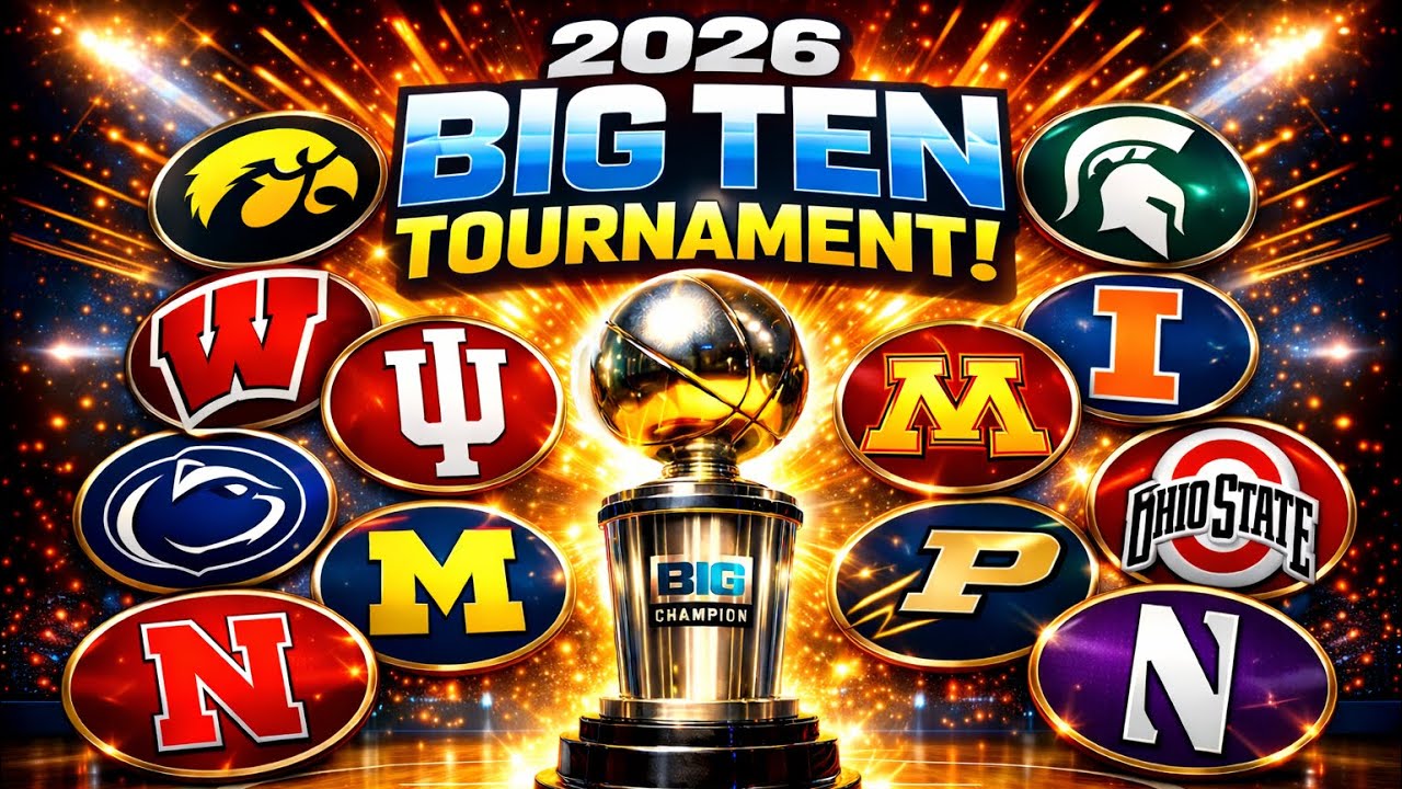 2026 Big Ten Tournament Predictions! 100% Correct! Crazy Upsets!