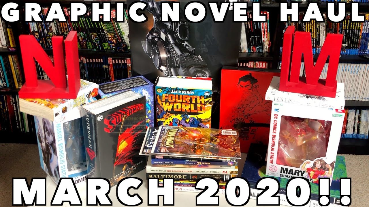 Graphic Novel, Omnibus,  Manga, TPBs and comic Haul March 2020!