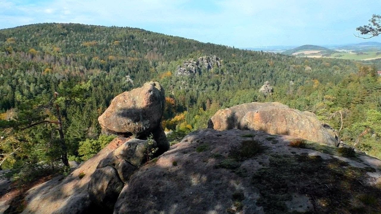Verbotene Aussichten (14/21) - Albertfelsen in der Jonsdorfer Felsenstadt / Zittauer Gebirge