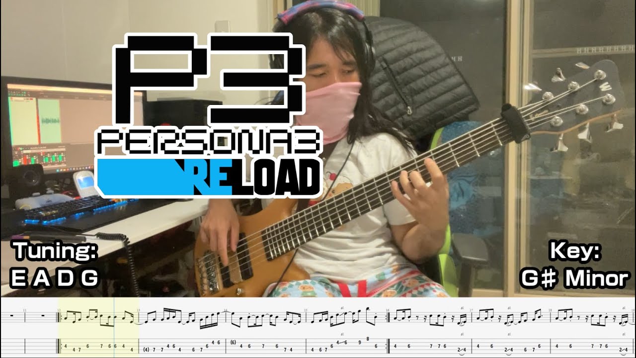 Persona 3 Reload - Mass Destruction | Bass Cover (TAB/sheet music included)