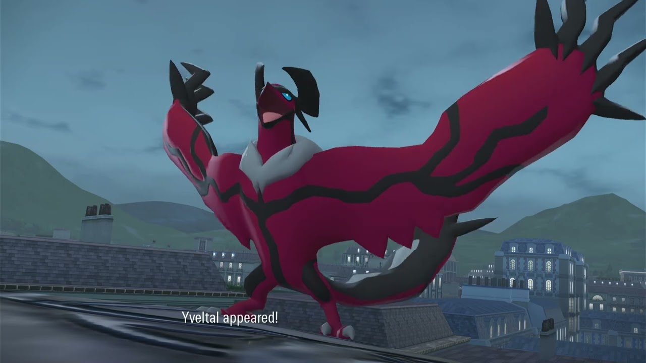 Pokemon Legends  Z A Nintendo 2, capturando o Yveltal