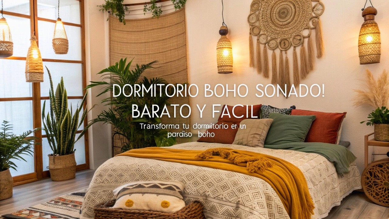Decoración Boho Chic: Crea un Espacio Único y Con Estilo