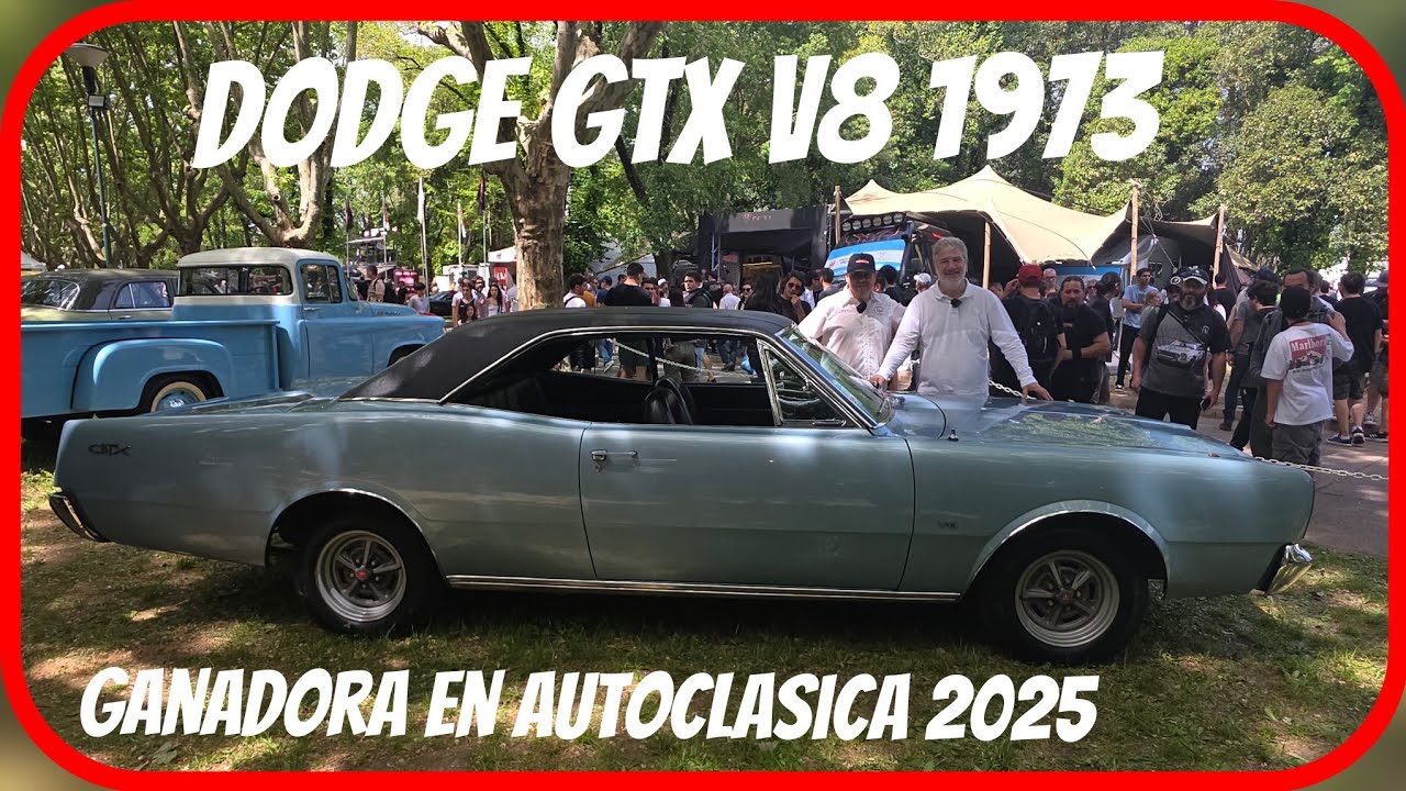 DODGE GTX COUPÉ V8 1973. DE 0 KM EN LA FAMILIA.