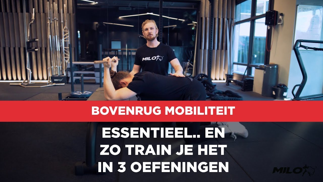 Mijn 3 favoriete mobiliteit drills voor de bovenrug
