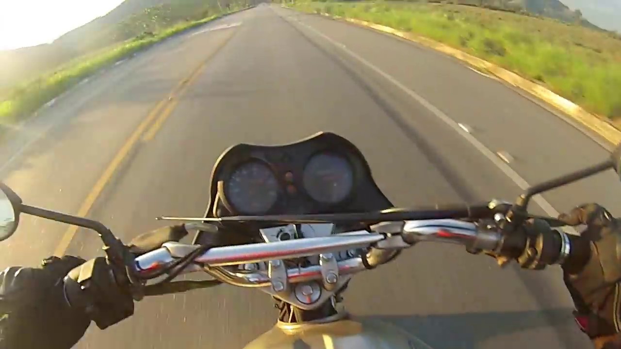 PEGANDO ESTRADA COM A TITAN MIX 150 DE PUNHO COLADO