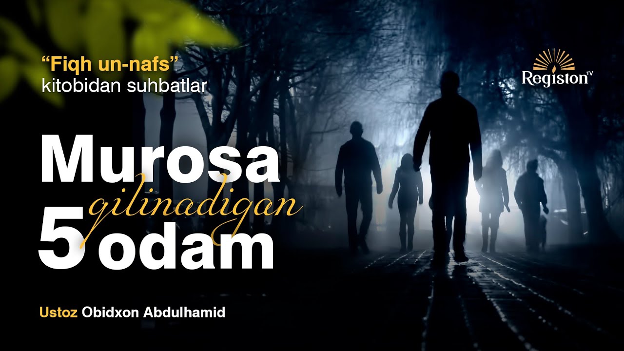 Murosa qilinadigan 5 odam | @REGISTONTV  @ObidSobitxon