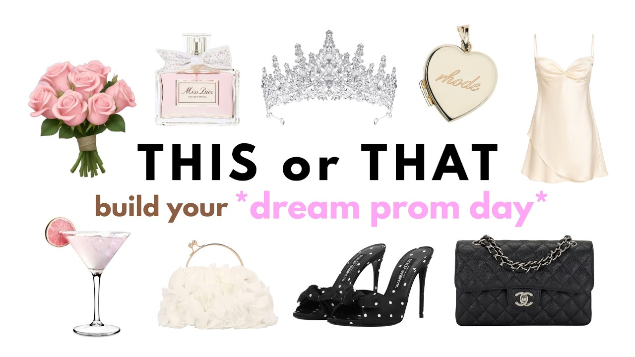 THIS or THAT build your *DREAM PROM DAY * 🎀👗🌷 👑