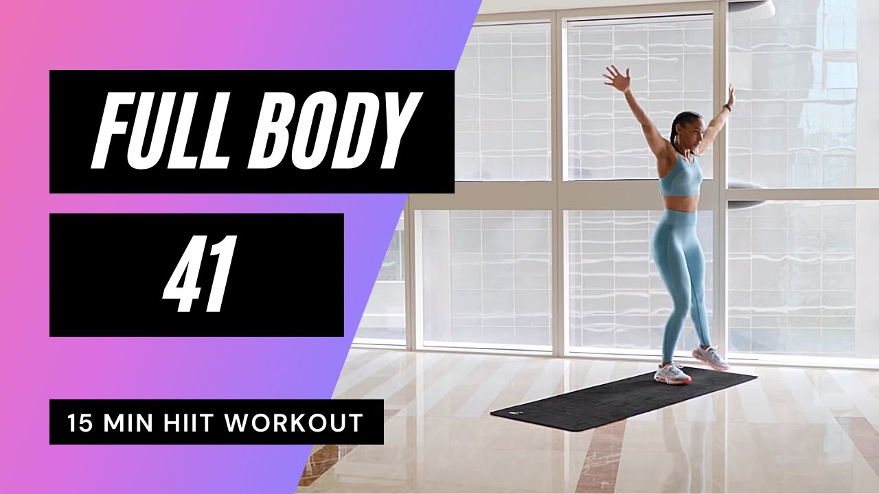 15 Min FULL BODY HIIT WORKOUT | MrandMrsMuscle