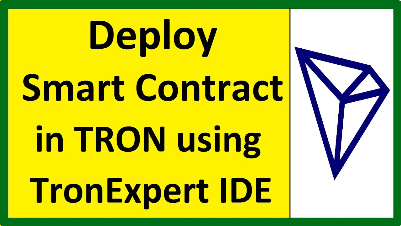 Deploy Smart Contract in TRON blockchain using TronExpert IDE