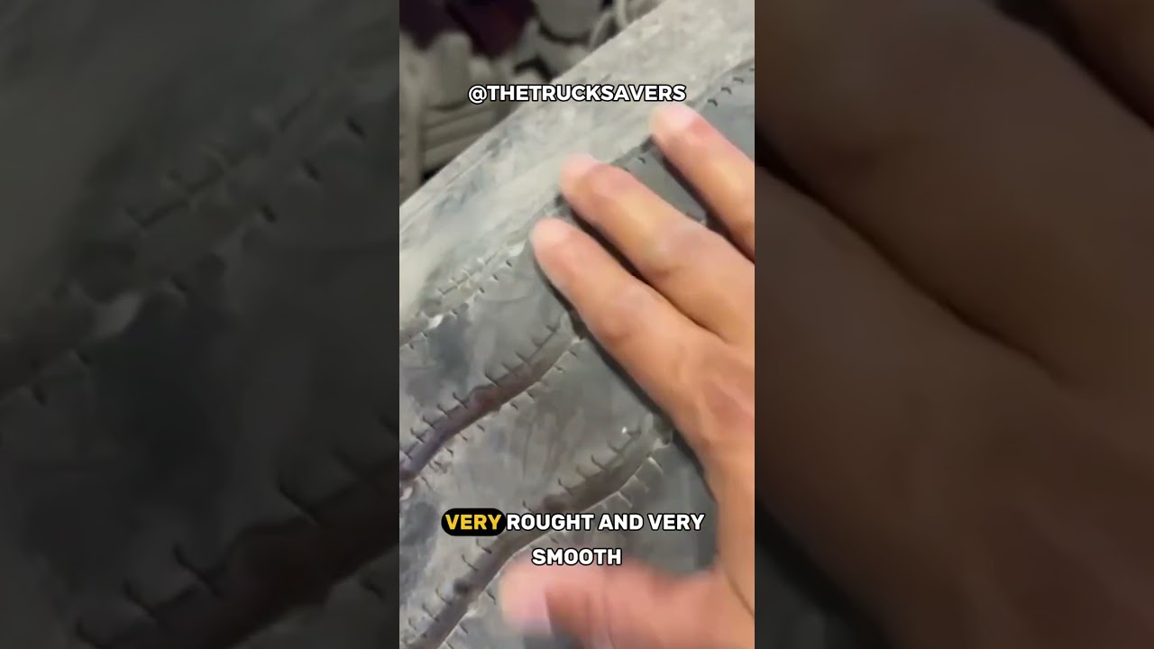 Tire Wear Caused by Drive Axle Misalignment | Feel the Difference in the Tread