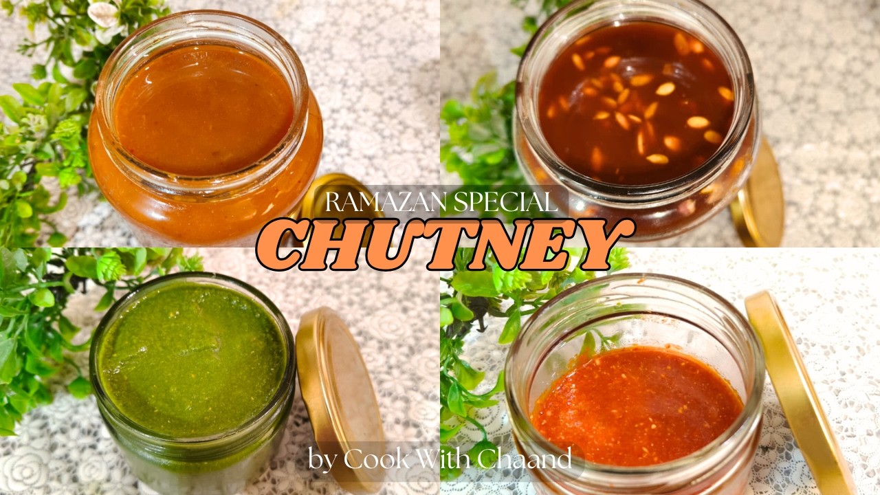 RAMZAAN MAI ZAROOR BANAYE YE 4 CHUTNIYA💯💥| Har Chaat Mai Chaar Chaand Lagadein