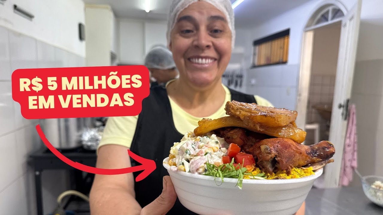 R$ 5 MILHÕES EM VENDAS COM ESSES PRATOS CASEIROS 🍲 AS RECEITAS MILIONÁRIAS DA CHEFE LU 👩🏼‍🍳