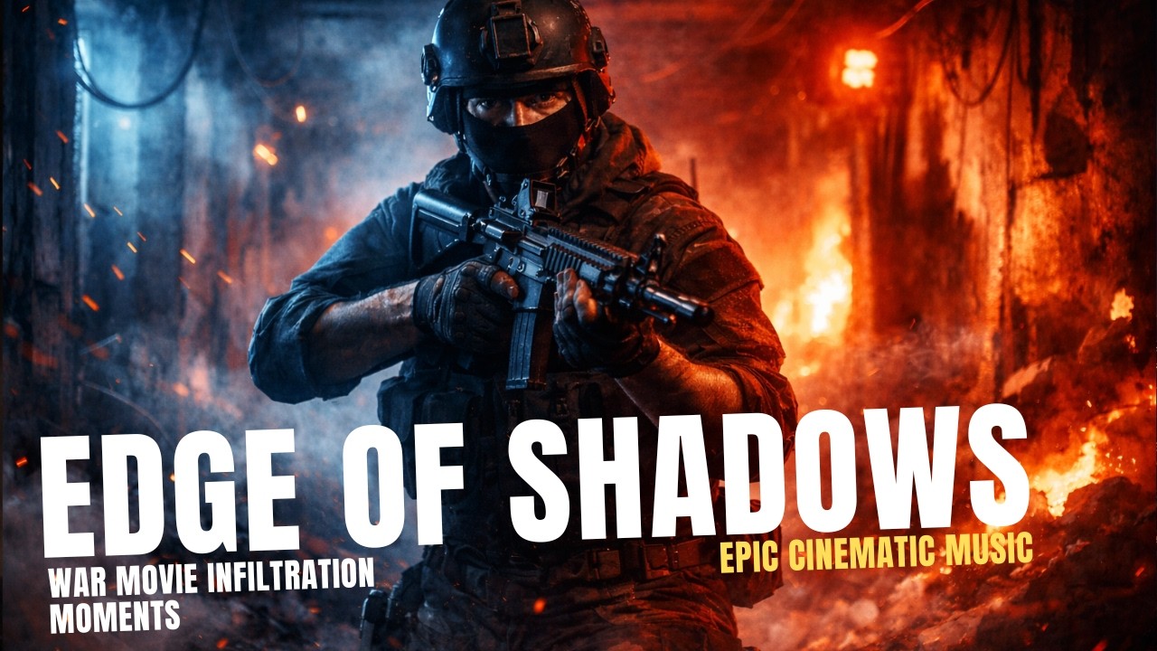 Edge of Shadows | Epic Cinematic Music for Stealth Mission & War Movie Scene