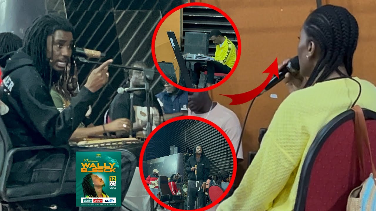 Incroyable Wally Seck Corige Sa Choriste En Plein Répétition Pour Son Événement Du 12 Avril