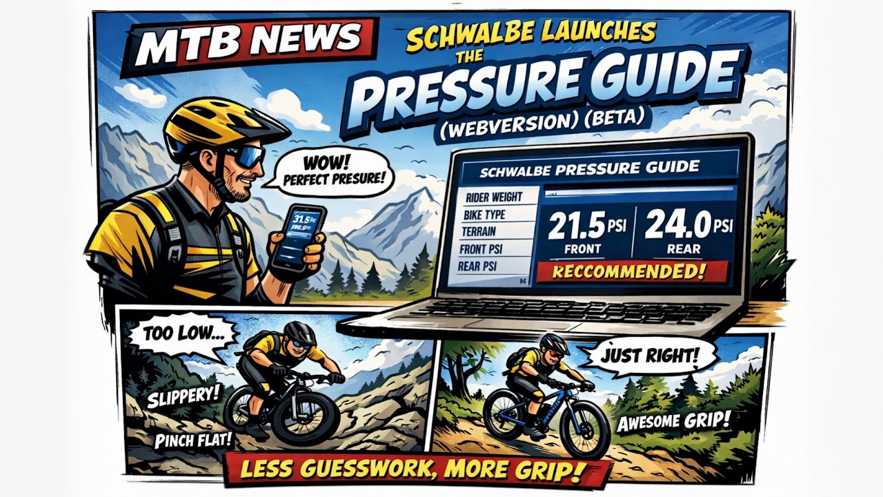Schwalbe launches the Pressure Guide (Beta) — less guesswork, more grip