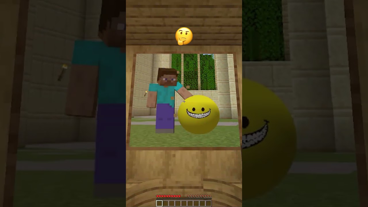 Темная звезда растет: реакция с эмодзи #мем #shorts #minecraft
