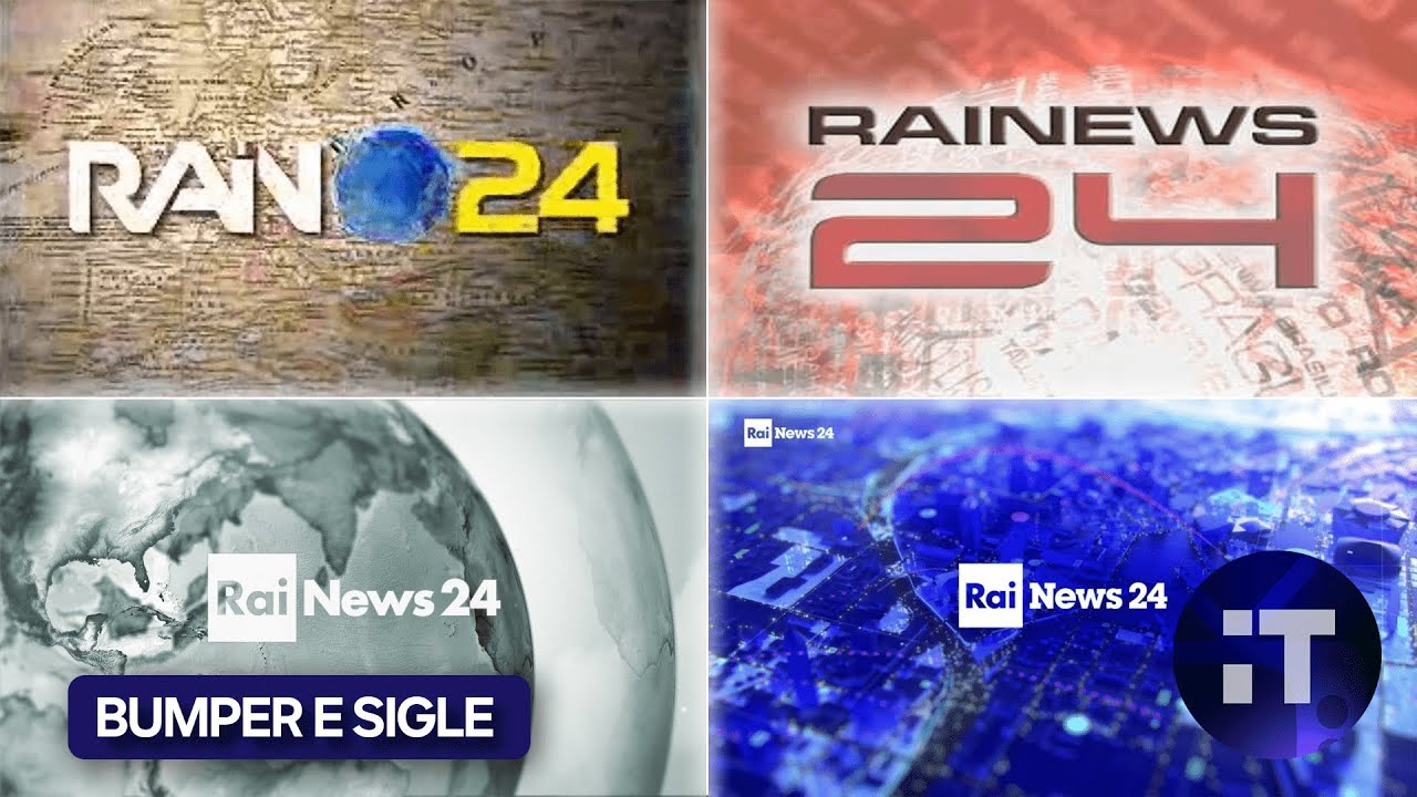 Rai News 24 - Raccolta bumper e sigle (1999-2024)