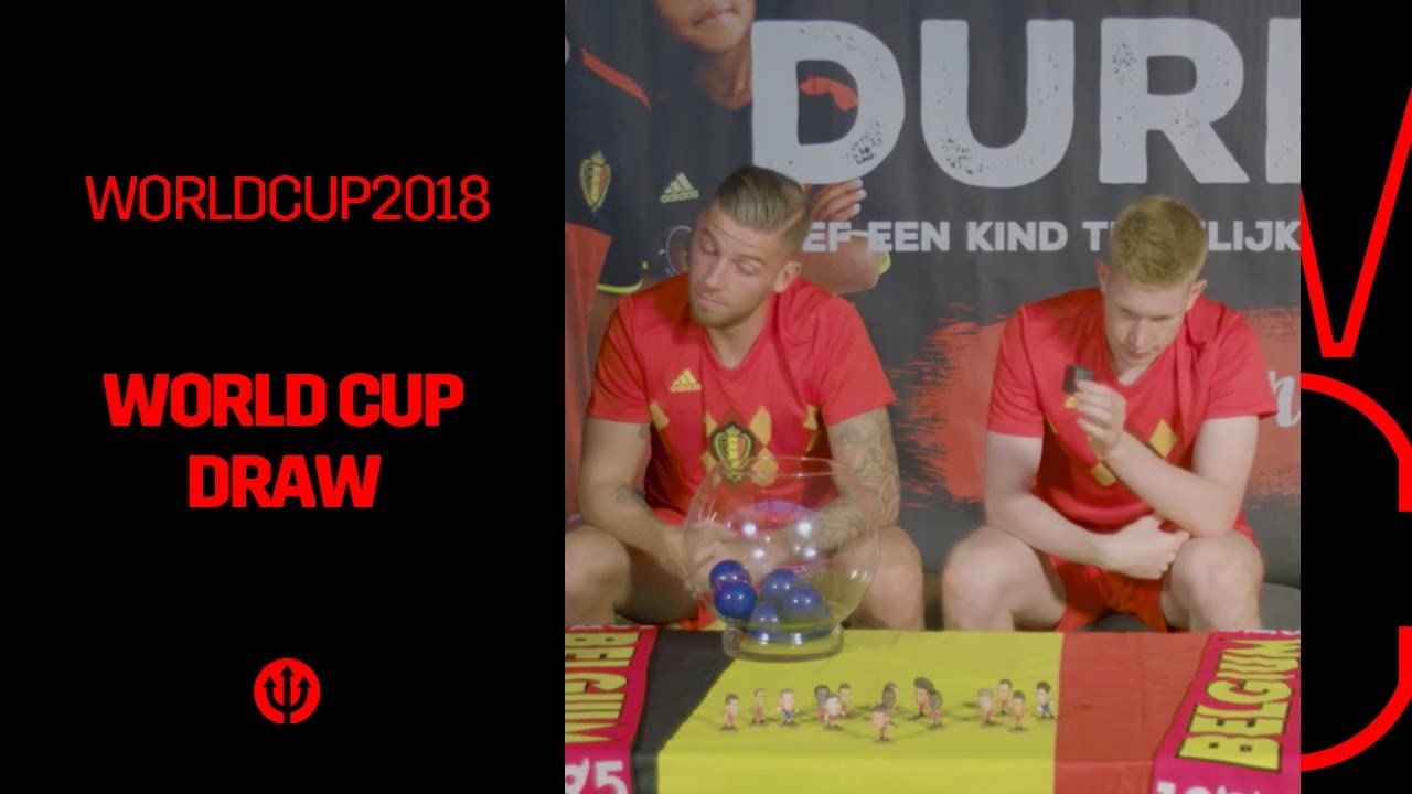 #REDDEVILS | #WorldCupDraw | By Jan Vertonghen / Kevin De Bruyne / ...