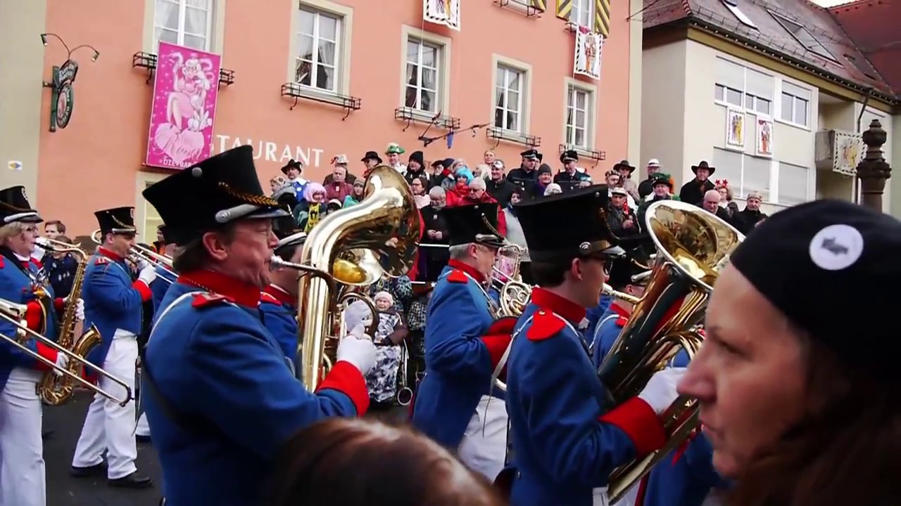 Narrensprung 2017 in Oberndorf am Neckar am 28. Februar