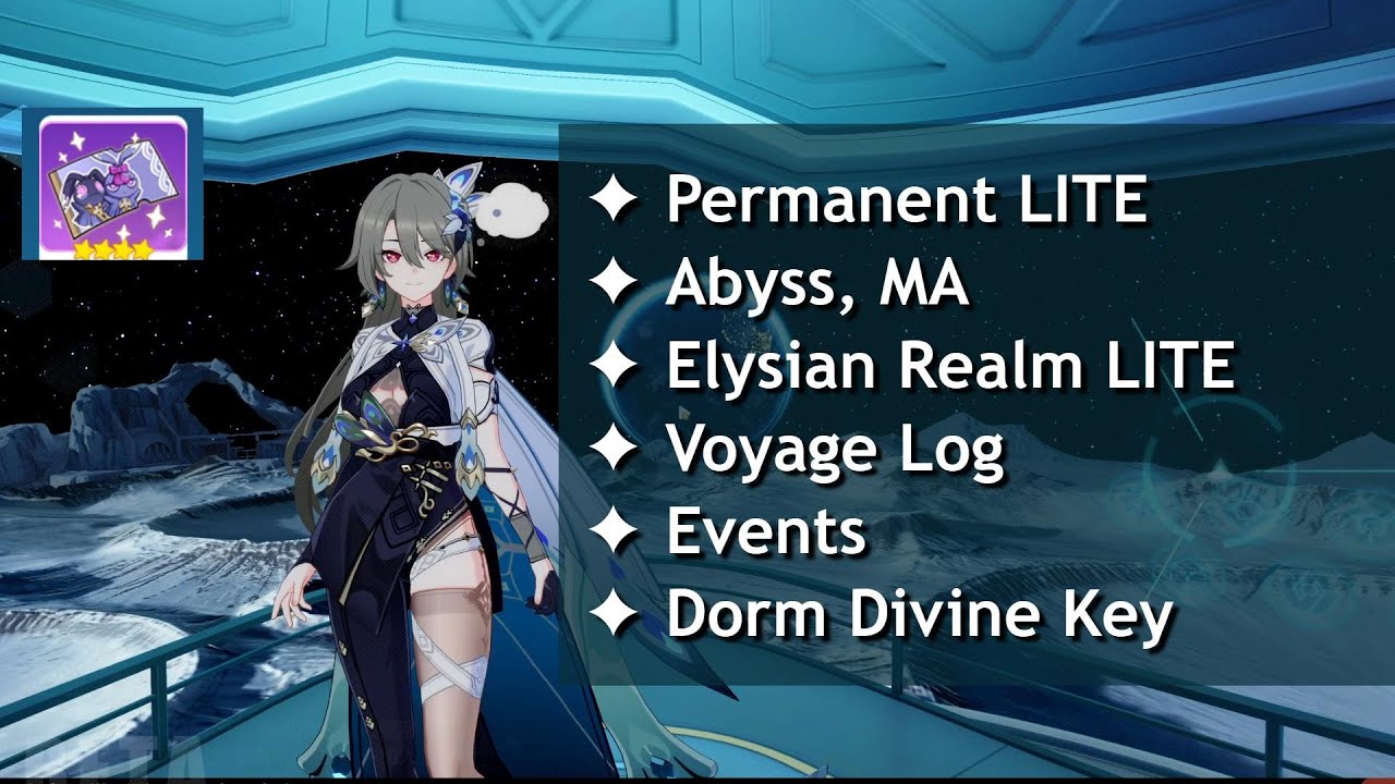 7.8 - Permanent LITE, Abyss, MA, ER, Voyage Log, Events