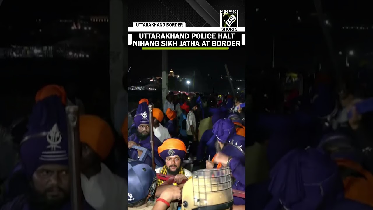 Uttarakhand Police halt Nihang jatha at border amid Karnaprayag-Nagrasu dispute