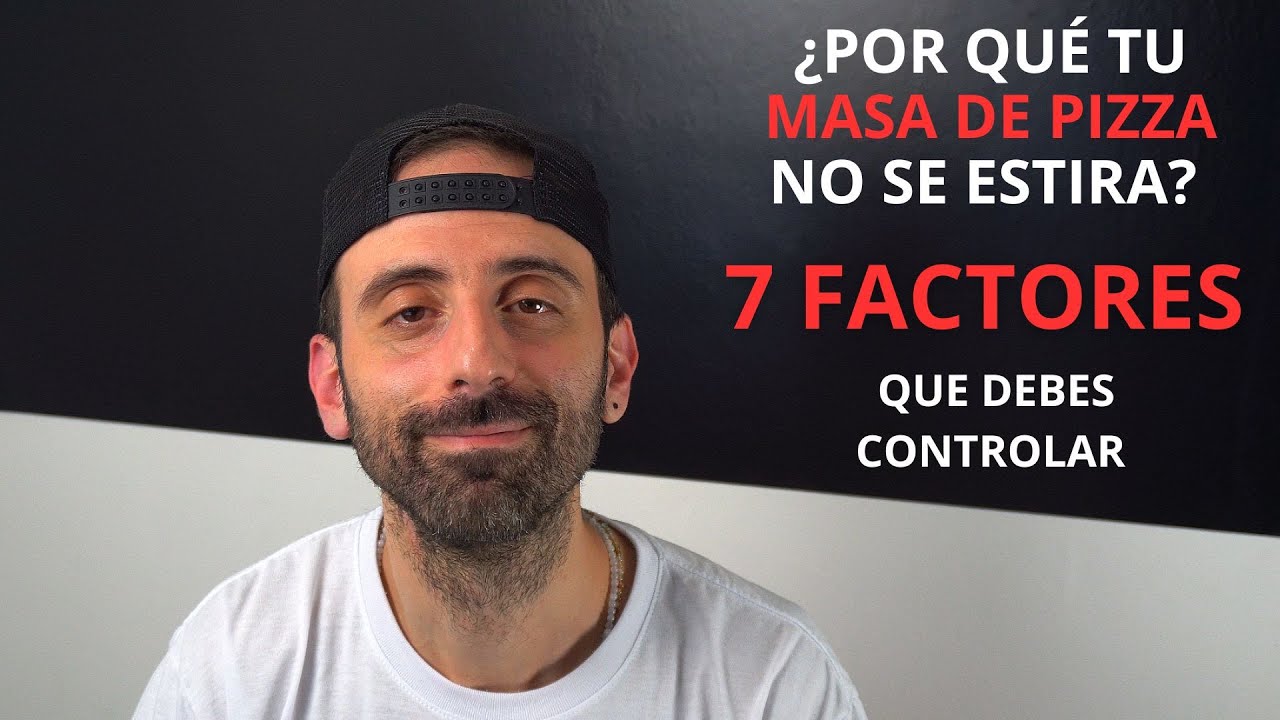 🍕 ¿Por qué tu MASA de PIZZA NO SE ESTIRA? 7 FACTORES que debes controlar