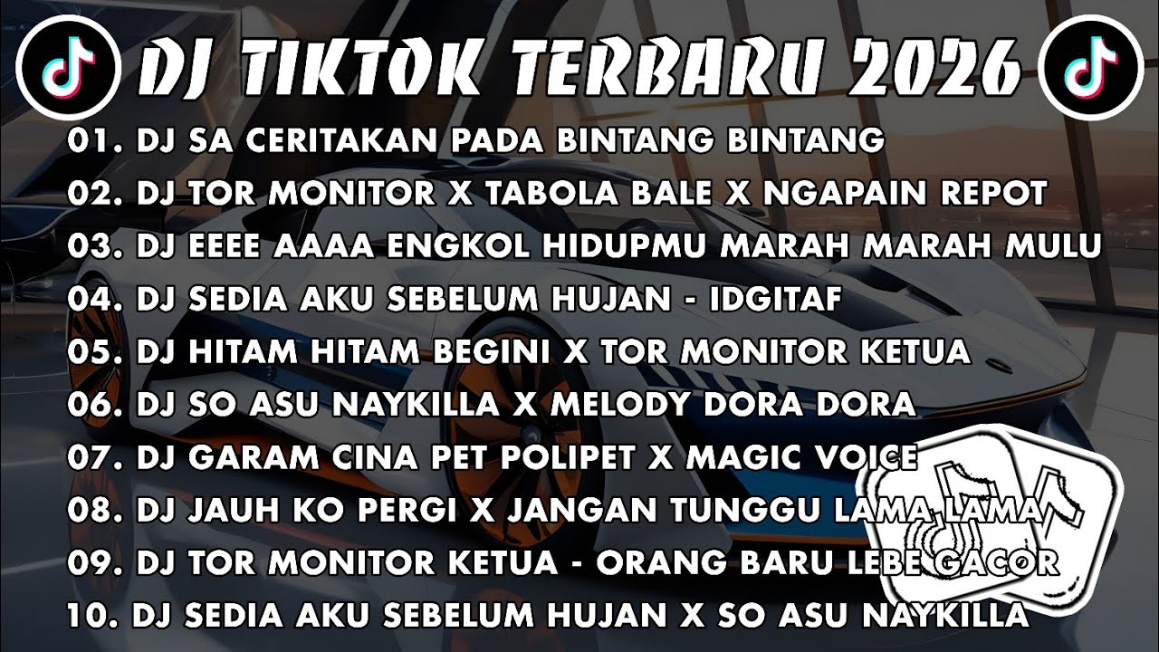 DJ TIKTOK TERBARU 2026🎧DJ SA CERITAKAN PADA BINTANG BINTANG🎵DJ TOR MONITOR KETUA X TABOLA BALE