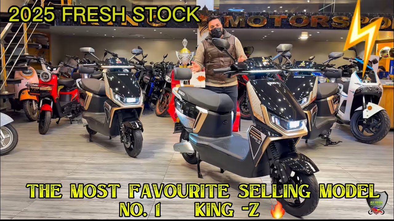 THE MOST FUTURISTIC MODEL KINGZ KING-Z SCOOTY EV Electric Scooty ||ALI KHAN AUTO COMPANY