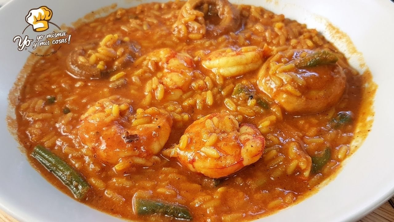 La receta de ARROZ Mar y Montaña que tanto gusta en casa, es delicioso
