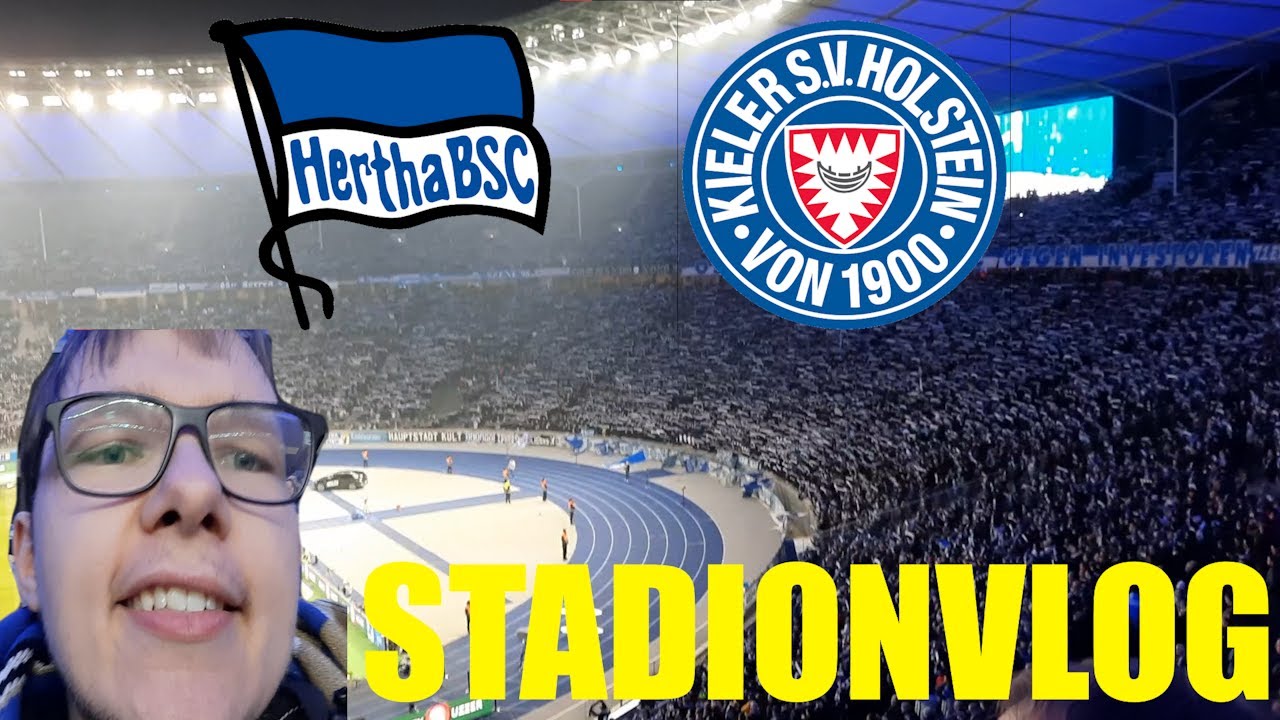 KLARE FEHLENTSCHEIDUNG DURCH VIDEOBEWEIS ?! Hertha BSC 2:2 Holstein Kiel STADIONVLOG  01.03.24