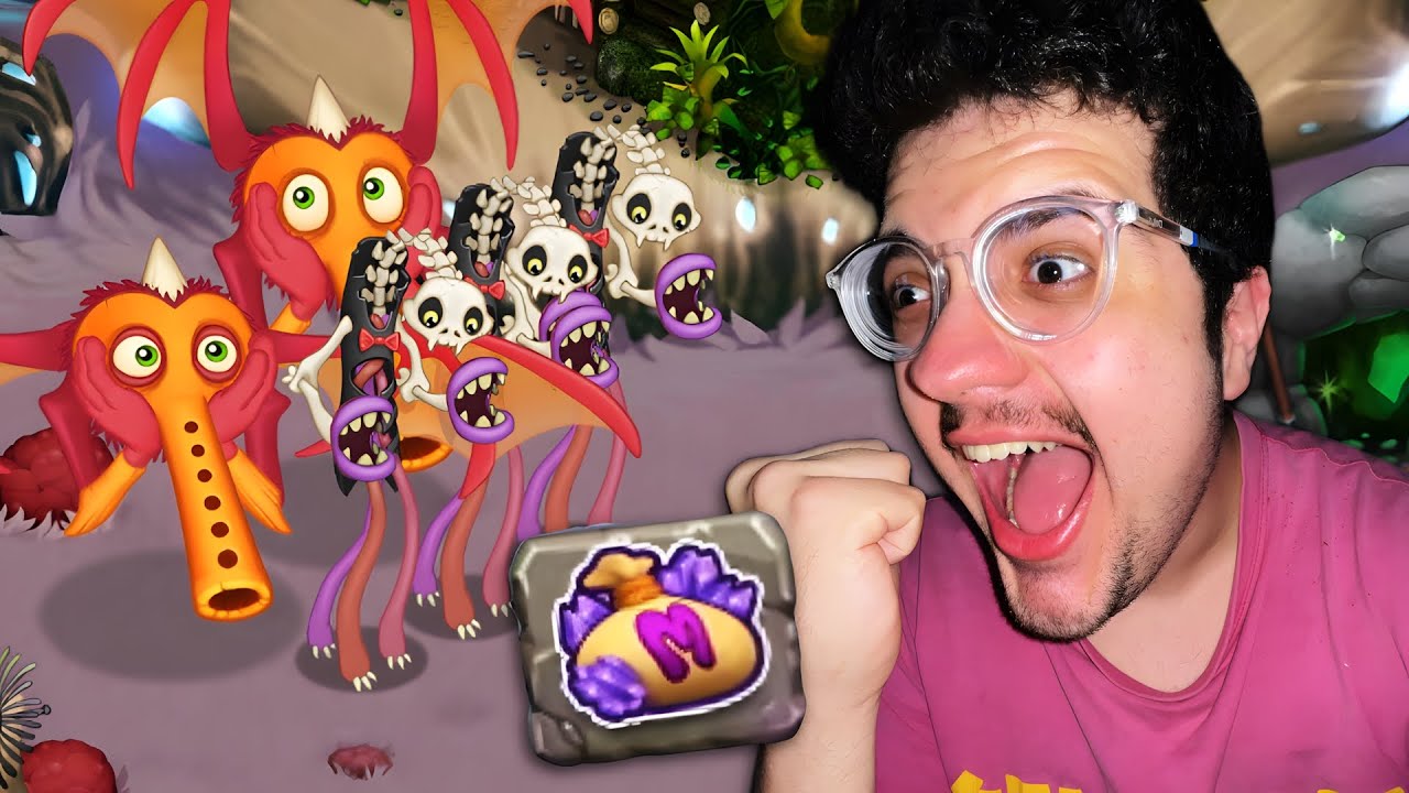 Comecei a FARM de CACOS no Santuário MÁGICO no My Singing Monsters