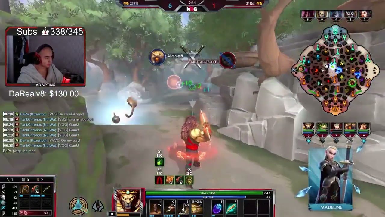 Anhur MY TEAM LISTENED AND WE WON 7 Kills GM Ranked Conquest | Adapting Stream VOD