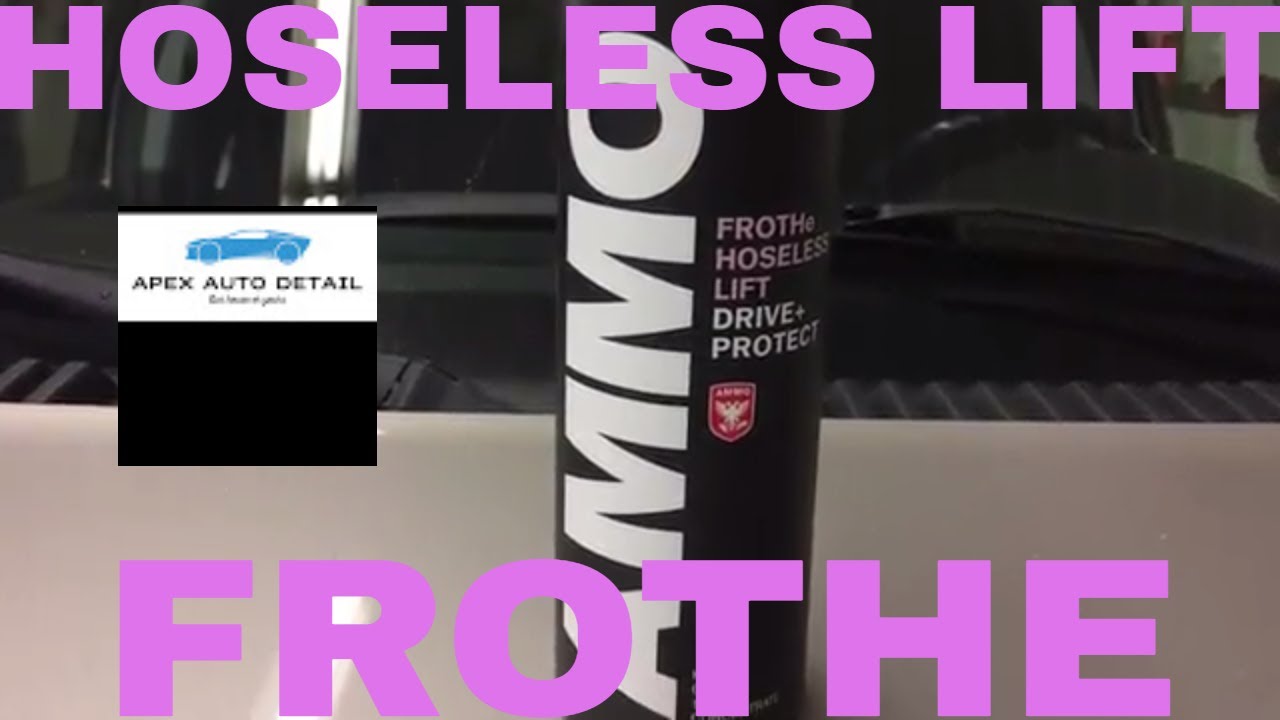 AMMO Frothe Hoseless Lift Concentrate!!!!  A Rinseless/Waterless Concentrate For Hand Pump Sprayers!