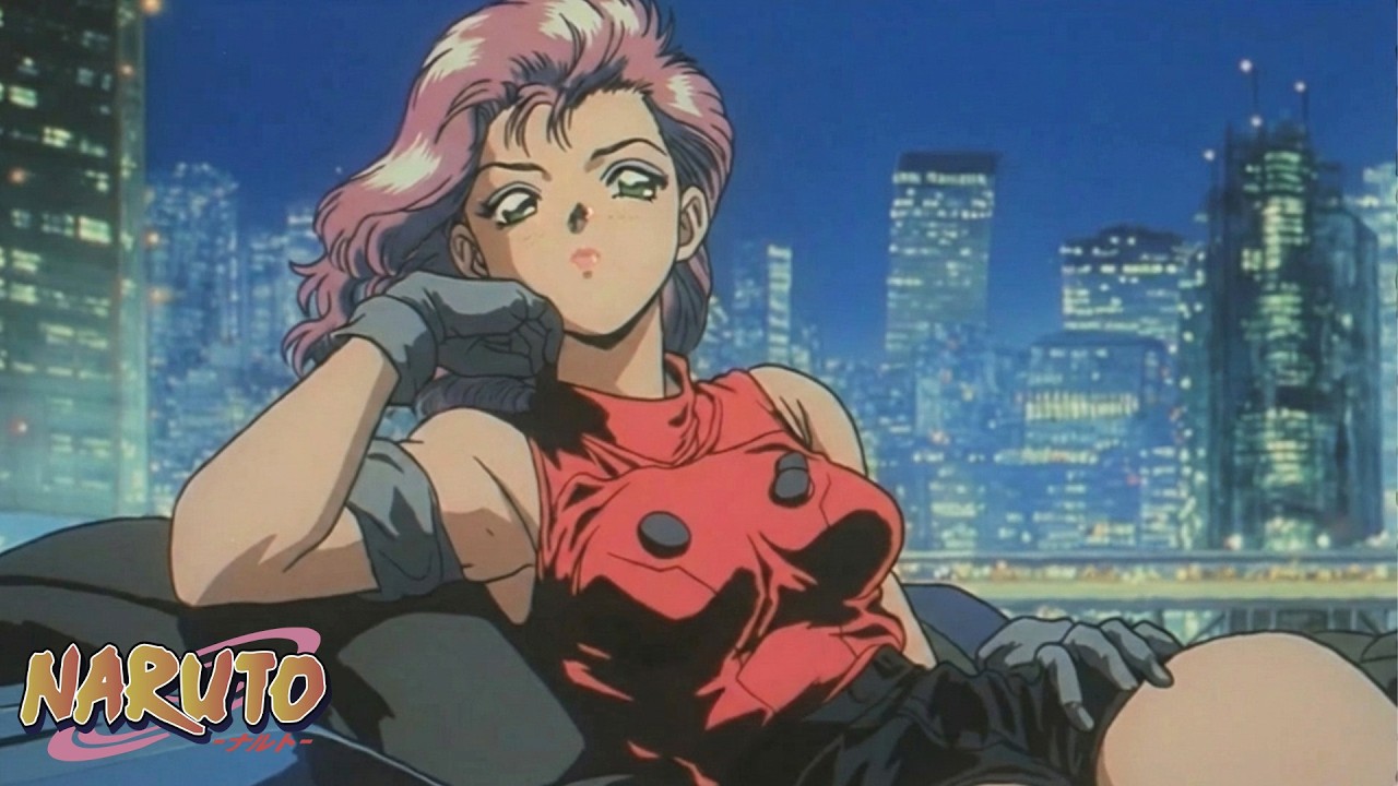 Naruto 80s Retro Anime | Cyberpunk City