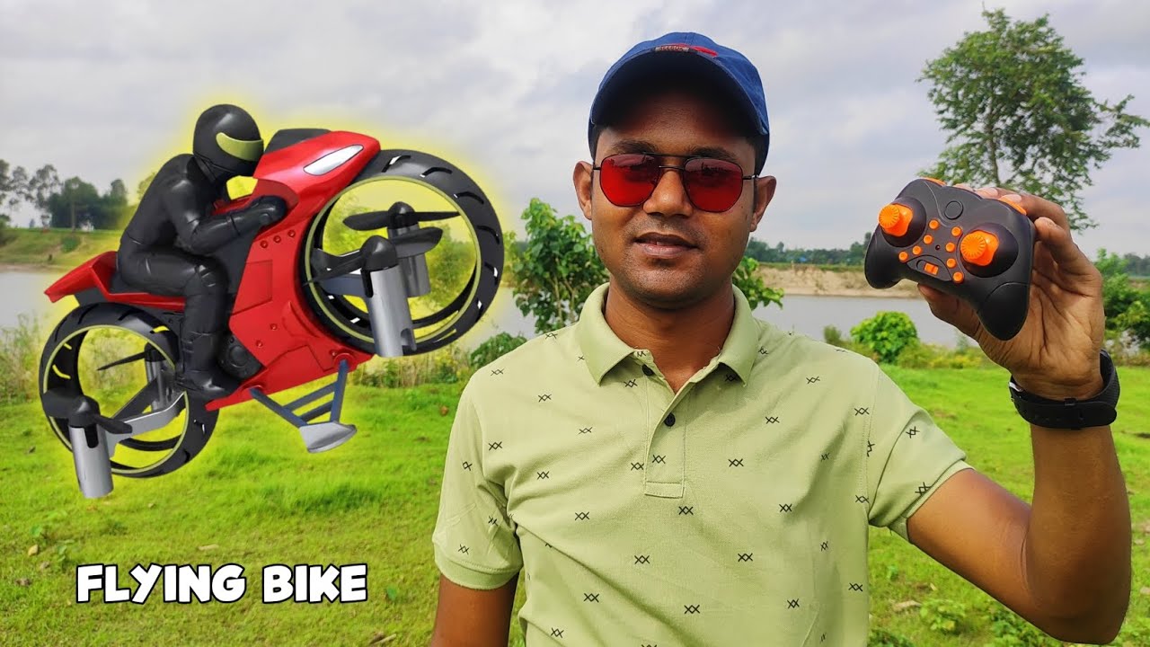 Wow! Real Flying Bike Drone | উড়ন্ত বাইক ড্রোন