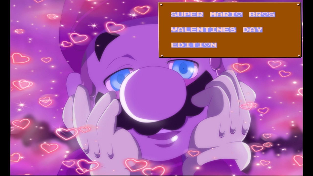Super Mario Valentine’s Day Edition (Super Mario Bros. ) (Romhack).nes