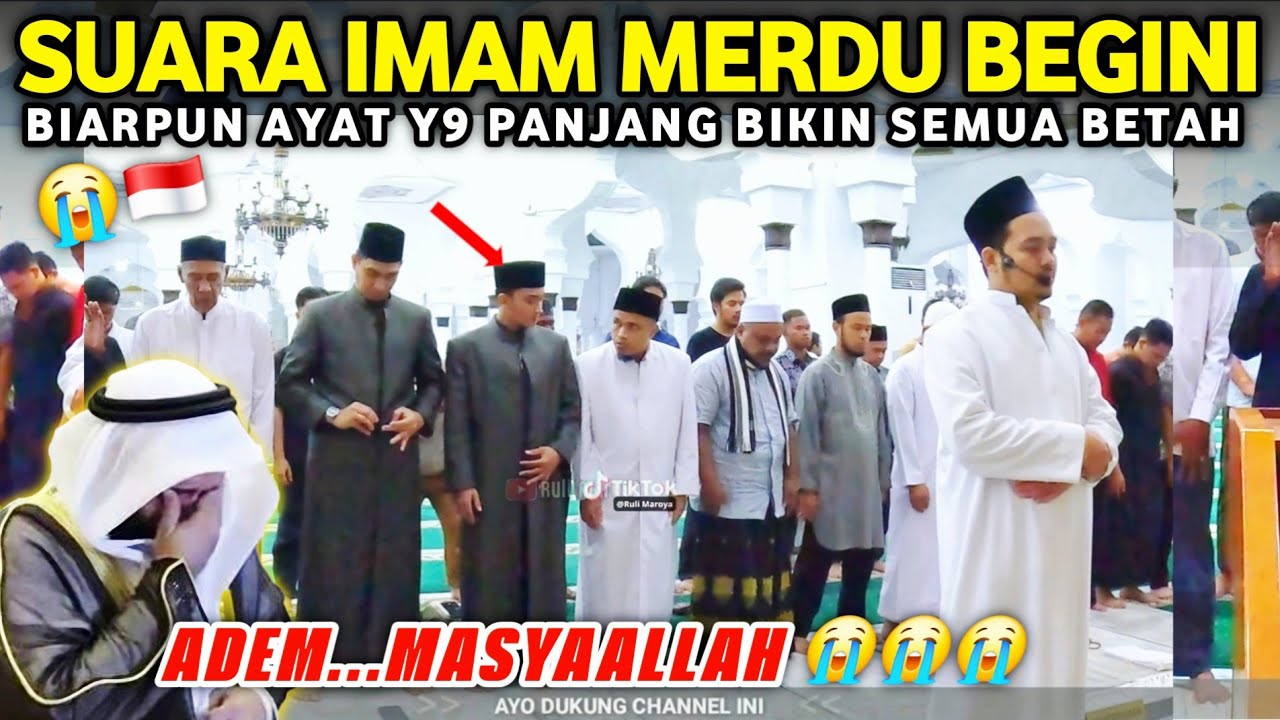 IMAM SHOLAT TERMERDU, AYAT² & LANTUNAN IRAMA KURDI Y9 INDAH BIKIN MELELEH😭🇮🇩
