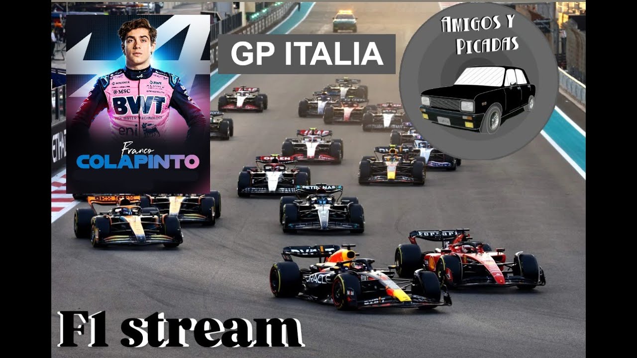 GP ITALIA IMOLA EMILIA-ROMAGNA FORMULA 1 VUELVE FRANCO COLAPINTO CARRERA