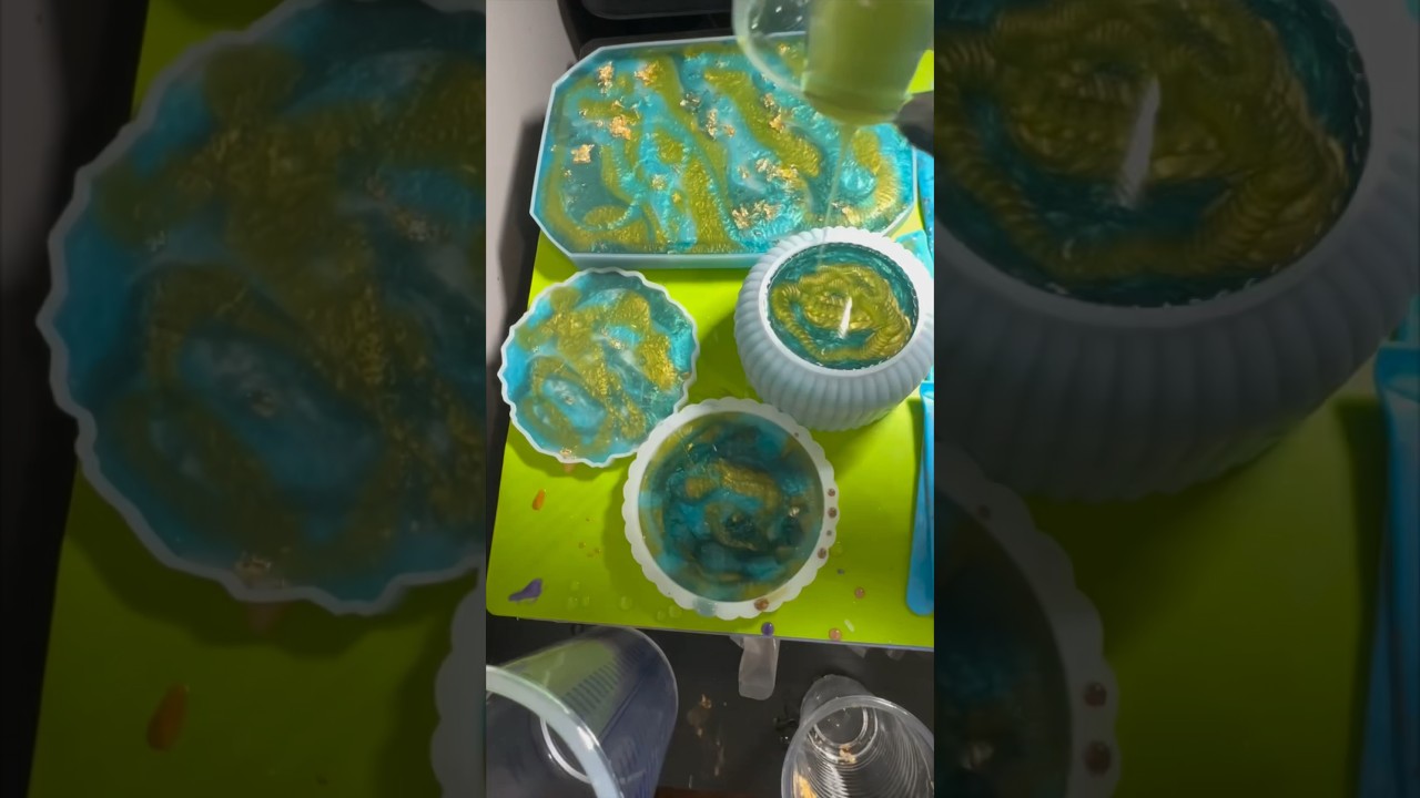 Resin Pour Like A Pro ✨🎨 Rolling Tray Set