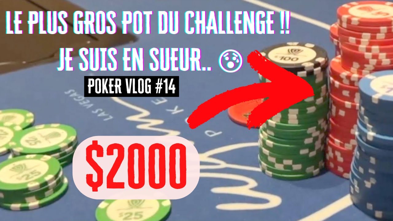LE PLUS GROS POT DU CHALLENGE !! JE SUIS EN SUEUR.. VLOG #14