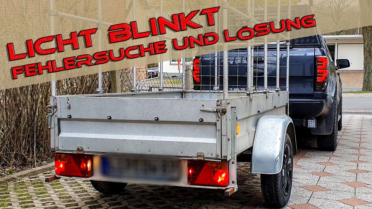 Anhänger Beleuchtung blinkt nicht mehr | Fehlersuche + Lösung | Molly Adventure Umbau | Ford Ranger