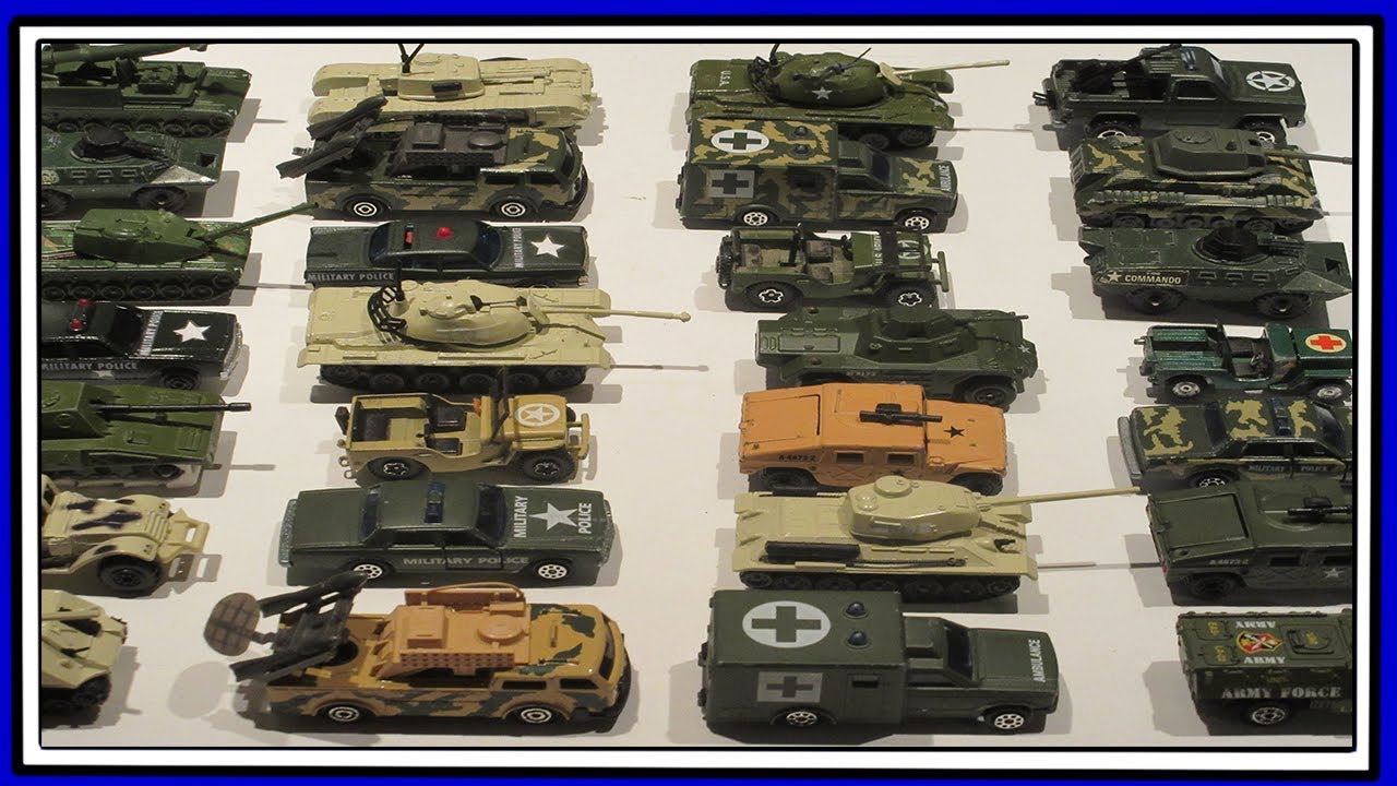 Коллекция военной техники Matchbox