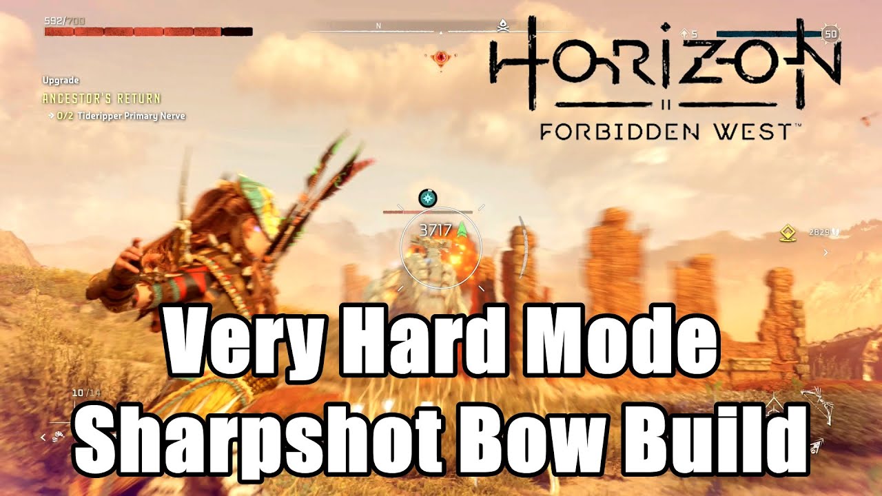 [Very Hard] Sharpshot Bow Build l Horizon Forbidden West