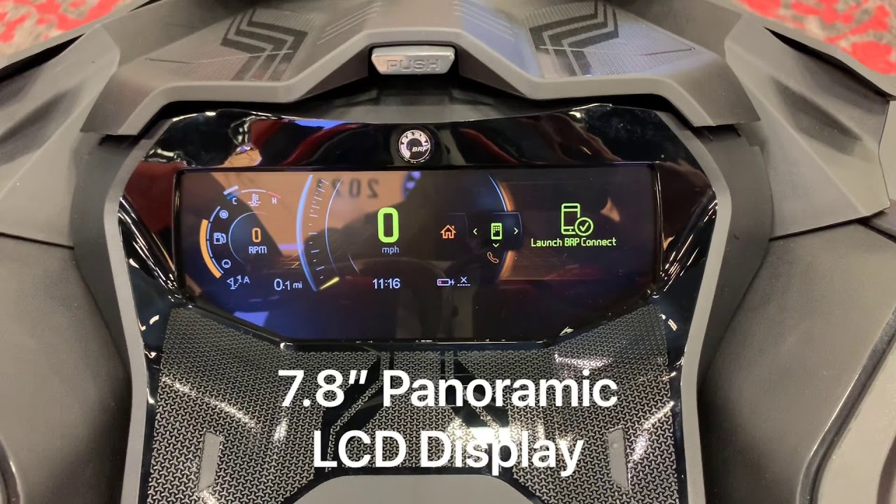 Ski-Doo 7.8” Panoramic LCD Display